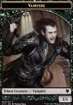 Vampire Token 1/1 Edgar Markov (Set aléatoire)